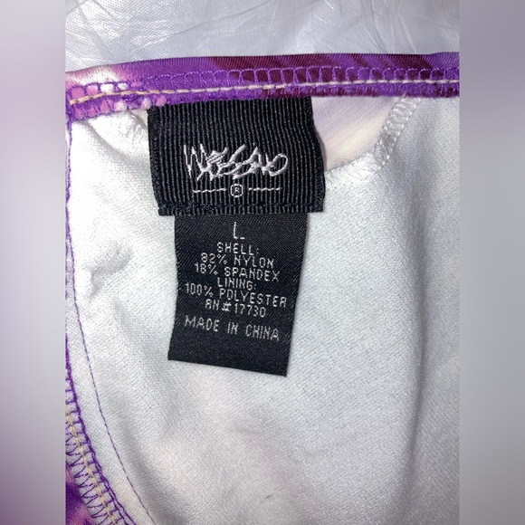 MOSSIMO Women’s Boho Multicolored Halter Bikini Top Size Lg EUC no pads - Picture 8 of 11